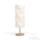 Rendl ZUMBA asztali lámpa fehér PVC/fa/króm 230V E14 11W R13320