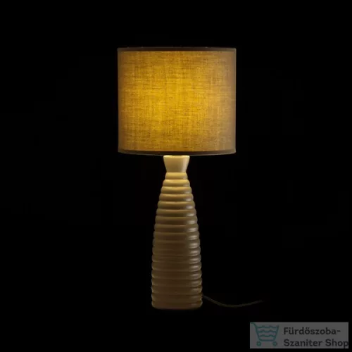 Rendl LAURA asztali lámpa bézsszürke 230V E27 28W R13324