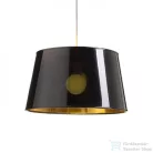 Rendl RIDICK lámpabúra csillogó fekete arany fólia  max. 20W R13344