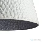 Rendl BUCKY 40 függő lámpa fehér/szürke fém 230V E27 28W R13360