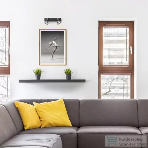 Rendl TRICA II fali lámpa fekete 230V GU10 2x25W R13374