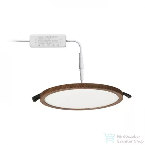 Rendl HUE R 17 süllyesztett lámpa dekoratív sötét dió 230V LED 18W 3000K R13401
