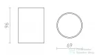 Rendl CONNOR mennyezeti lámpa fehér/fekete 230V LED GU10 10W R13496