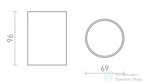 Rendl CONNOR mennyezeti lámpa fehér/fekete 230V LED GU10 10W R13496