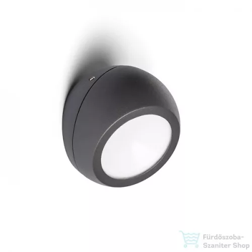 Rendl SIV felületre szerelhető antracitszürke 230V LED 6W 120° IP54 3000K R13502