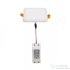 Rendl BELI SQ 10 süllyesztett lámpa tej akril 230V LED 6W IP65 3000K R13521