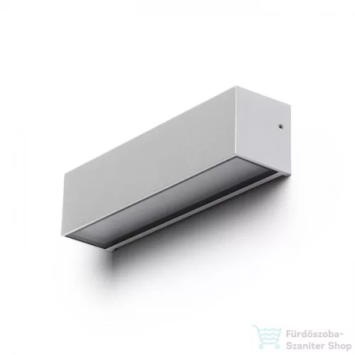 Rendl CAMARGUE fali lámpa ezüstszürke szatén üveg 230V LED 6W IP65 3000K R13527