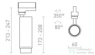 Rendl ZUMA DIMM háromfázisú áramkörös sínre fehér  230V LED 20W 10 50°  3000K R13529