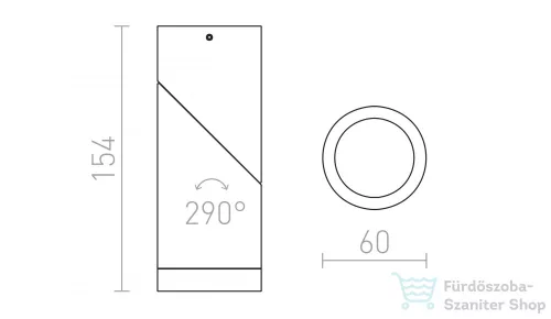 Rendl SNAZZY  fekete  230V GU10 35W R13552