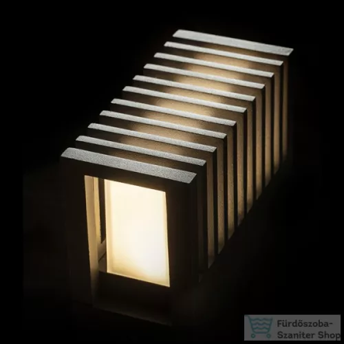 Rendl CLAIRE RC fali lámpa antracitszürke tej akril 230V LED 6W IP54 3000K R13563