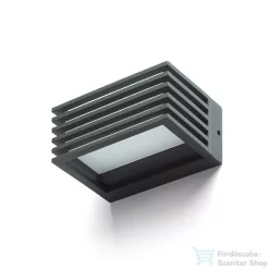   Rendl CLAIRE 14 fali lámpa antracitszürke tej akril 230V LED 6W IP54 3000K R13564
