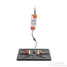 Rendl BJORK SQ 20 süllyesztett lámpa fekete 230V LED 18W 3000K R13591