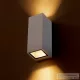 Rendl DESMOND II fali lámpa fehér 230V GU10 2x35W IP44 R13609
