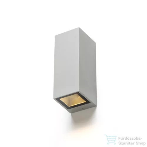 Rendl DESMOND II fali lámpa ezüstszürke 230V GU10 2x35W IP44 R13610