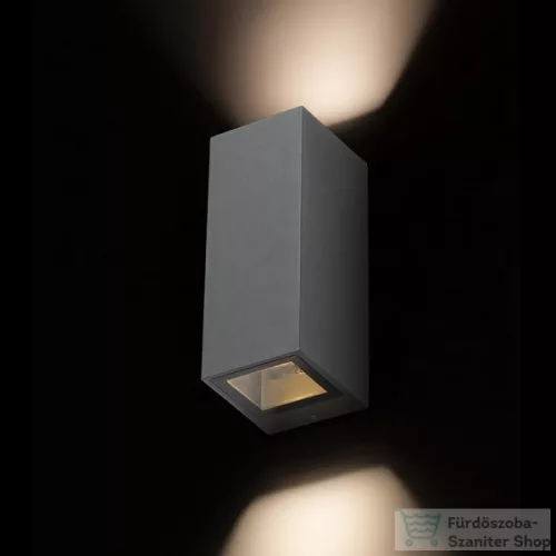 Rendl DESMOND II fali lámpa antracitszürke 230V GU10 2x35W IP44 R13611