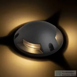   Rendl TOPTOP S III antracitszürke 230V LED 3x1W IP67 3000K R13618