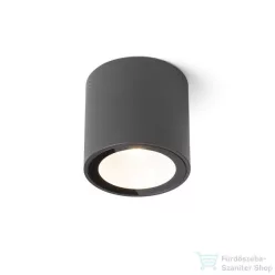   Rendl SENZA R mennyezeti lámpa antracitszürke tiszta üveg 230V LED 6W IP65 3000K R13623
