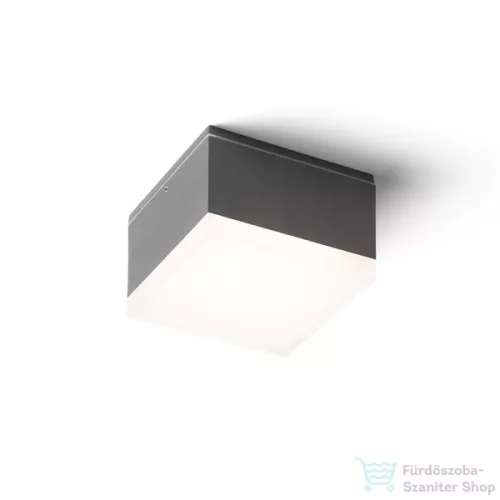 Rendl ORIN SQ mennyezeti lámpa antracitszürke szatén akril 230V LED 10W IP54 3000K R13629