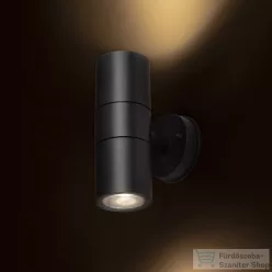   Rendl SORANO II fali lámpa fekete műanyag 230V LED GU10 2x8W IP44 R13634