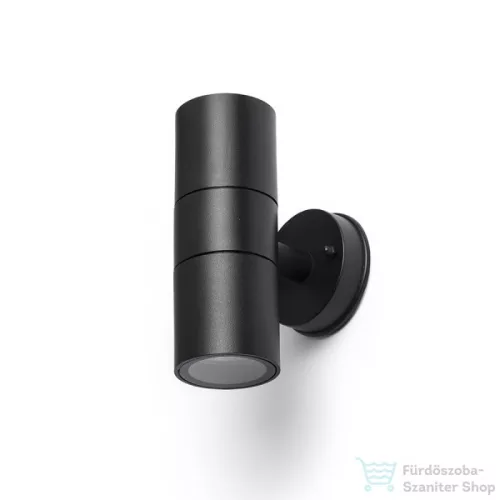 Rendl SORANO II fali lámpa fekete műanyag 230V LED GU10 2x8W IP44 R13634