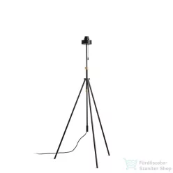   Rendl LUTON állólámpa talapzat fekete/sárgaréz 230V E27 40W R13640