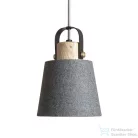 Rendl CHOUPETTE függő lámpa feketésszürke textil/fa 230V E27 15W R13650