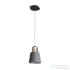 Rendl CHOUPETTE függő lámpa feketésszürke textil/fa 230V E27 15W R13650