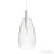 Rendl BELLINI L E14 függő lámpa fehér tiszta üveg 230V E14 15W R13658