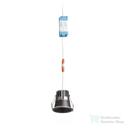 Rendl OWEN DIMM süllyesztett lámpa fekete 230V LED 7W 45° IP54 3000K - 1800K R13668