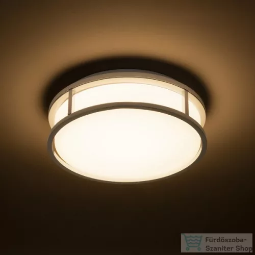 Rendl GRANDE LED 25 mennyezeti lámpa opál üveg/króm 230V LED 12W IP44 3000K R13676