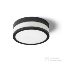   Rendl CIRA LED 23 mennyezeti lámpa opál üveg/fekete 230V LED 12W IP44 3000K R13680