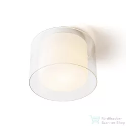   Rendl VENICE 23 mennyezeti lámpa tiszta üveg/opál üveg/króm 230V E27 20W IP44 R13684