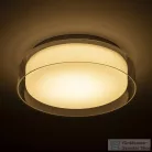 Rendl VENICE LED 30 mennyezeti lámpa tiszta üveg/opál üveg/króm 230V LED 12W IP44 3000K R13685