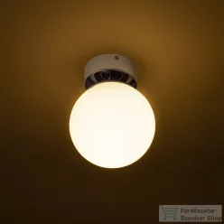   Rendl BOLLY 17 mennyezeti lámpa  opál üveg/króm 230V E27 15W IP44 R13693