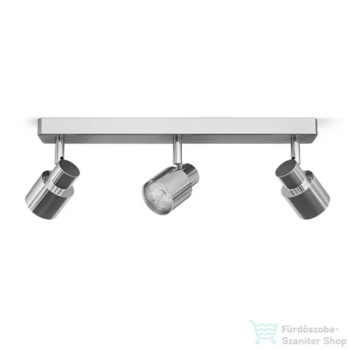 Rendl VALTO III felületre szerelhető króm 230V GU10 LED 3x5W IP44 R13704