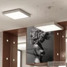 Rendl STRUCTURAL LED 55x55 függő lámpa  szálcsiszolt alumínium 230V LED 48W  3000K R13714