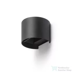   Rendl TITO R DIMM fali lámpa fekete  230V LED 2x3W IP65  3000K R13737