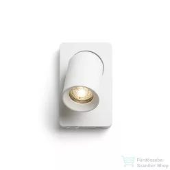   Rendl VOLTERA USB fali lámpa fehér/fekete 230V GU10 50W R13763