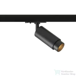   Rendl OPTIMUS egyfázisú áramkörös sínre fekete  230V LED GU10 9W 10 50° R13782