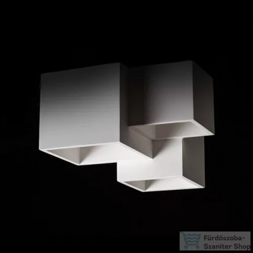 Rendl JACK III mennyezeti lámpa  gipsz 230V LED GU10 3x5W R13790