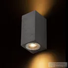 Rendl KANE II fali lámpa beton/dekor sötét gránit 230V LED GU10 2x5W IP65 R13794