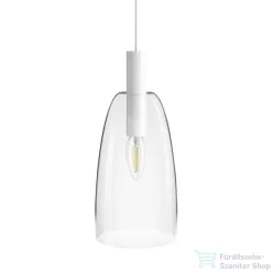   Rendl BELLINI háromfázisú áramkörös sínre fehér tiszta üveg 230V E14 15W R13814