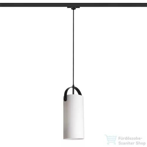 Rendl JULIETTA 31 háromfázisú áramkörös sínre  opál üveg/fekete 230V E27 20W R13856