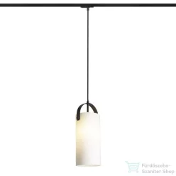   Rendl JULIETTA 31 egyfázisú áramkörös sínre  opál üveg/fekete 230V E27 20W R13861