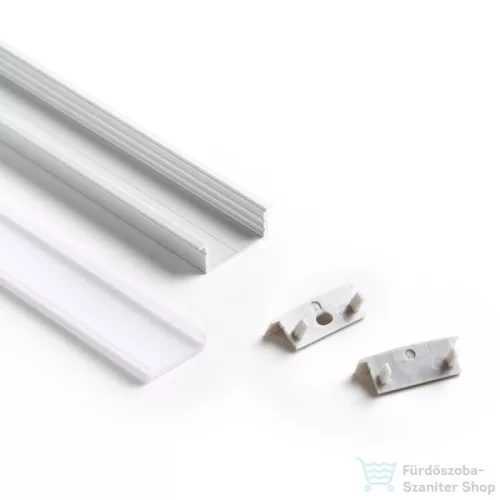 Rendl LED PROFILE A süllyesztett 1m  alumínium/tej akril  R13864