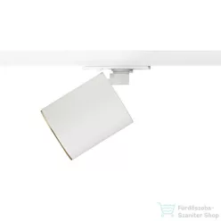   Rendl DARIO egyfázisú áramkörös sínre fehér szálcsiszolt sárgaréz 230V GU10 9W R13870