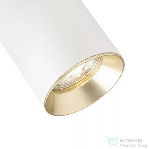 Rendl DARIO egyfázisú áramkörös sínre fehér szálcsiszolt sárgaréz 230V GU10 9W R13870