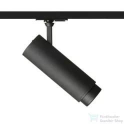   Rendl FOCUS 20 DIMM egyfázisú áramkörös sínre fekete  230V LED 20W 10 60°  3000K 4000K 5000K R13881