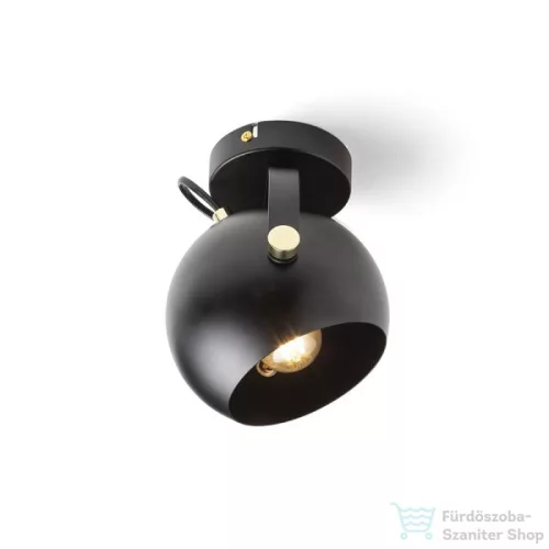 Rendl AGNETA felületre szerelhető fekete  230V E27 40W R13894