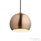 Rendl AGNETA függő lámpa  szálcsiszolt réz 230V E27 40W R13900
